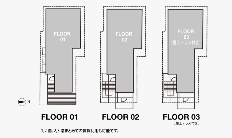 RENTAL SPACE 1,2 2,3 ޤȤƤѤǽǤʲƥ饹դ